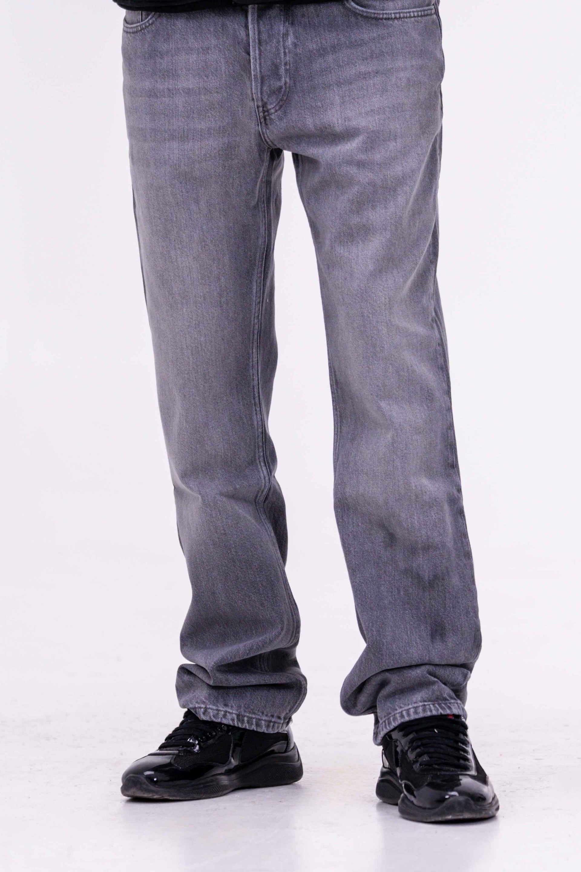 Jean regular gris