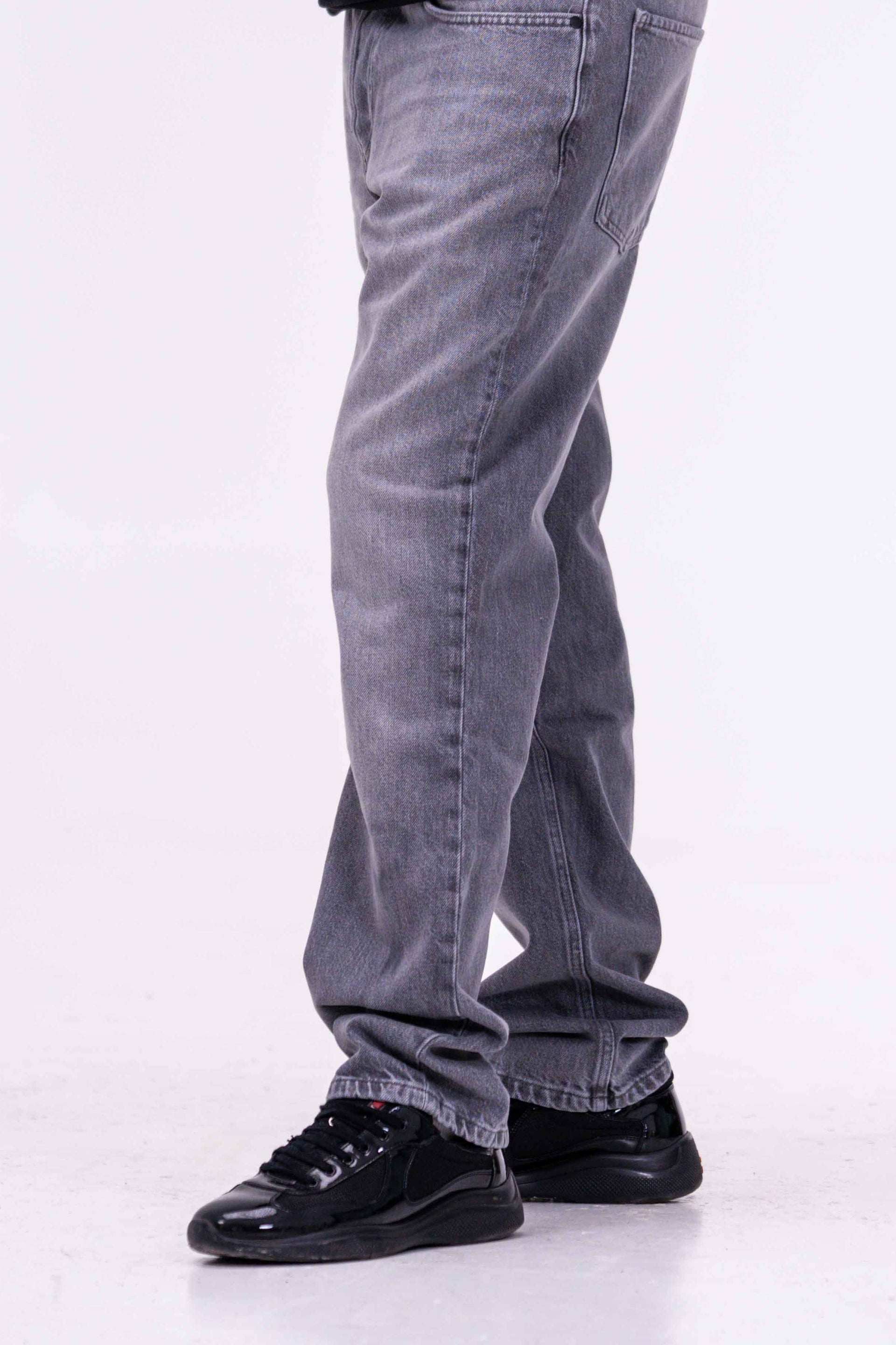 Jean regular gris